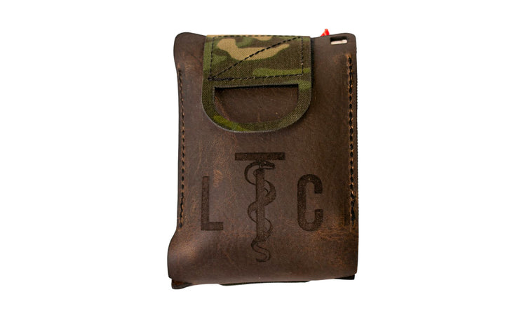 Leather EDC Pocket Trauma Kit