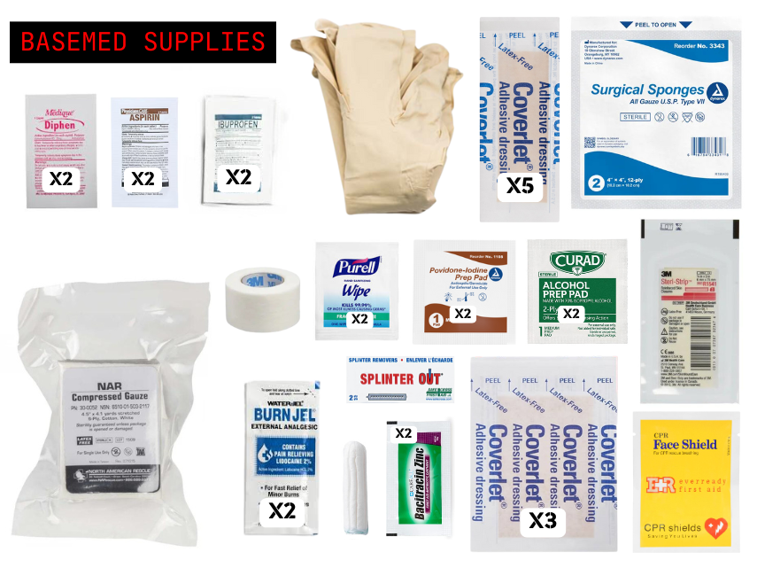 BaseMED Advanced First Aid Kit