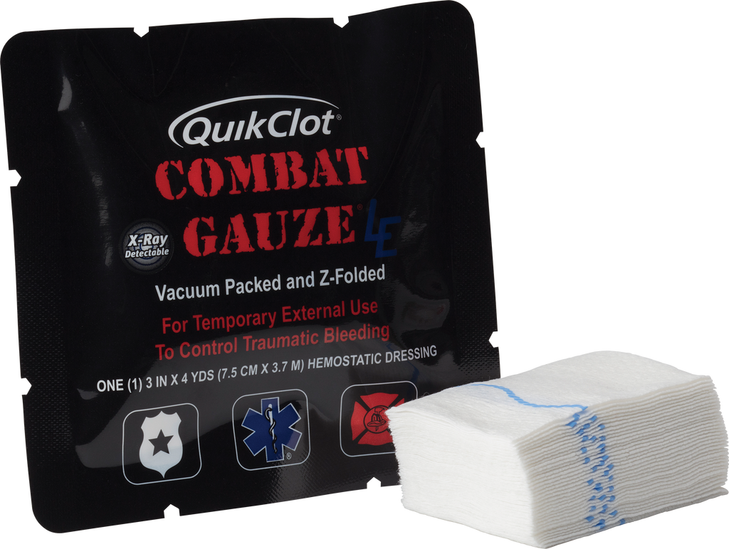 QuikClot® Combat Gauze LE – Live The Creed