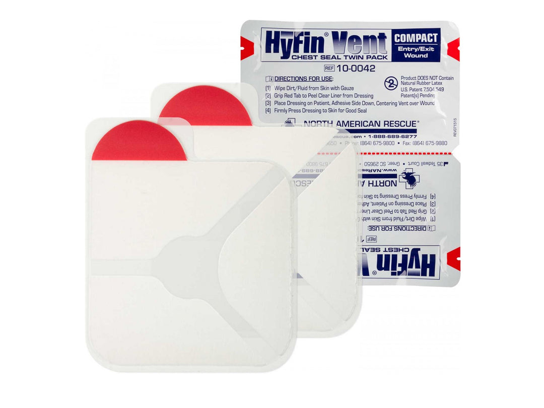 NAR HyFin Vent Compact Chest Seal Twin Pack