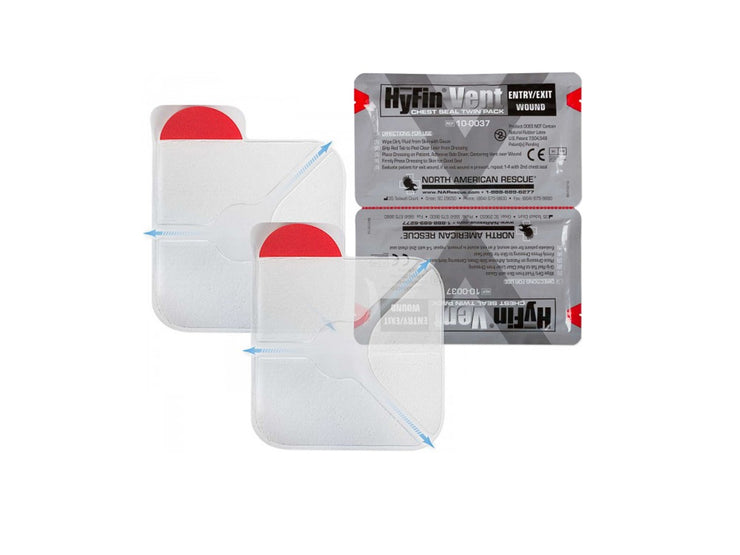 NAR HyFin Vent Chest Seal Twin Pack